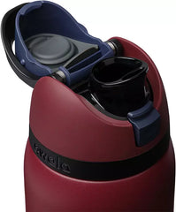 Owala 32 oz. FreeSip Stainless Steel Water Bottle Burgundy Bay