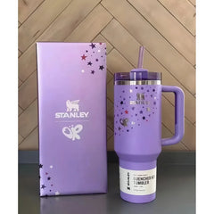 Stanley 40 oz Stainless Steel H2.0 Flowstate Quencher Tumbler-Cosmo Pink Valentine's Day