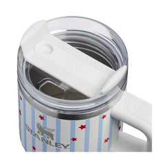 Stanley 20 oz Stainless Steel H2.0 FlowState Quencher Tumbler Blue Starry Stripes