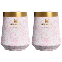 Stanley 1913 x LoveShackFancy Holiday The Reserve Wine Tumbler Set | 2-pack