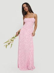 South Of France Maxi Dress Pink