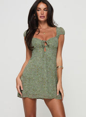 Alora Mini Dress Green