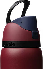 Owala 32 oz. FreeSip Stainless Steel Water Bottle Burgundy Bay