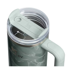 Stanley 30 oz Stainless Steel H2.0 Flowstate Quencher Tumbler Agate Calacatta
