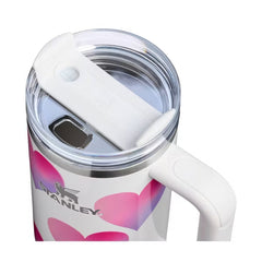 Stanley Valentine's Day 30 oz Stainless Steel H2.0 Flowstate Quencher Tumbler Frost Heart Gradient