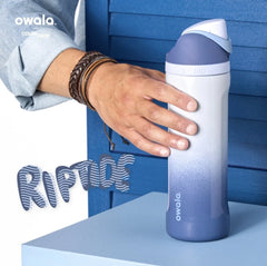 Owala 🌊 Riptide AUTHENTIC 24 oz. FreeSip Bottle Color Drop NEW